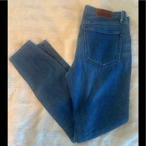 EUC Madewell skinnyankle jeans sz 27 smoke/petfree